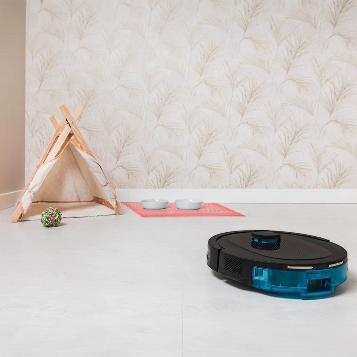 ApexArte Robotstofzuiger met Laadstation Zwart