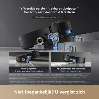 Aqua 10 Ultra Roller Complete Black - Robotstofzuiger
