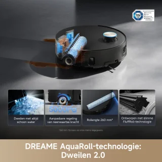 Aqua 10 Ultra Roller Complete Black - Robotstofzuiger