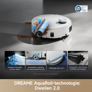 Aqua10 Ultra Roller Complete White - Robotstofzuiger