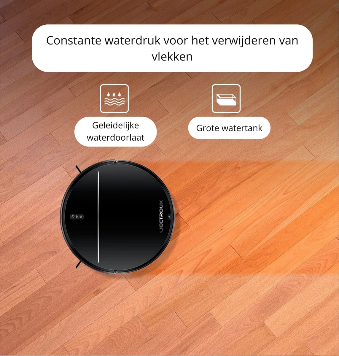 BellissiBo® Robotstofzuiger met Dweilfunctie