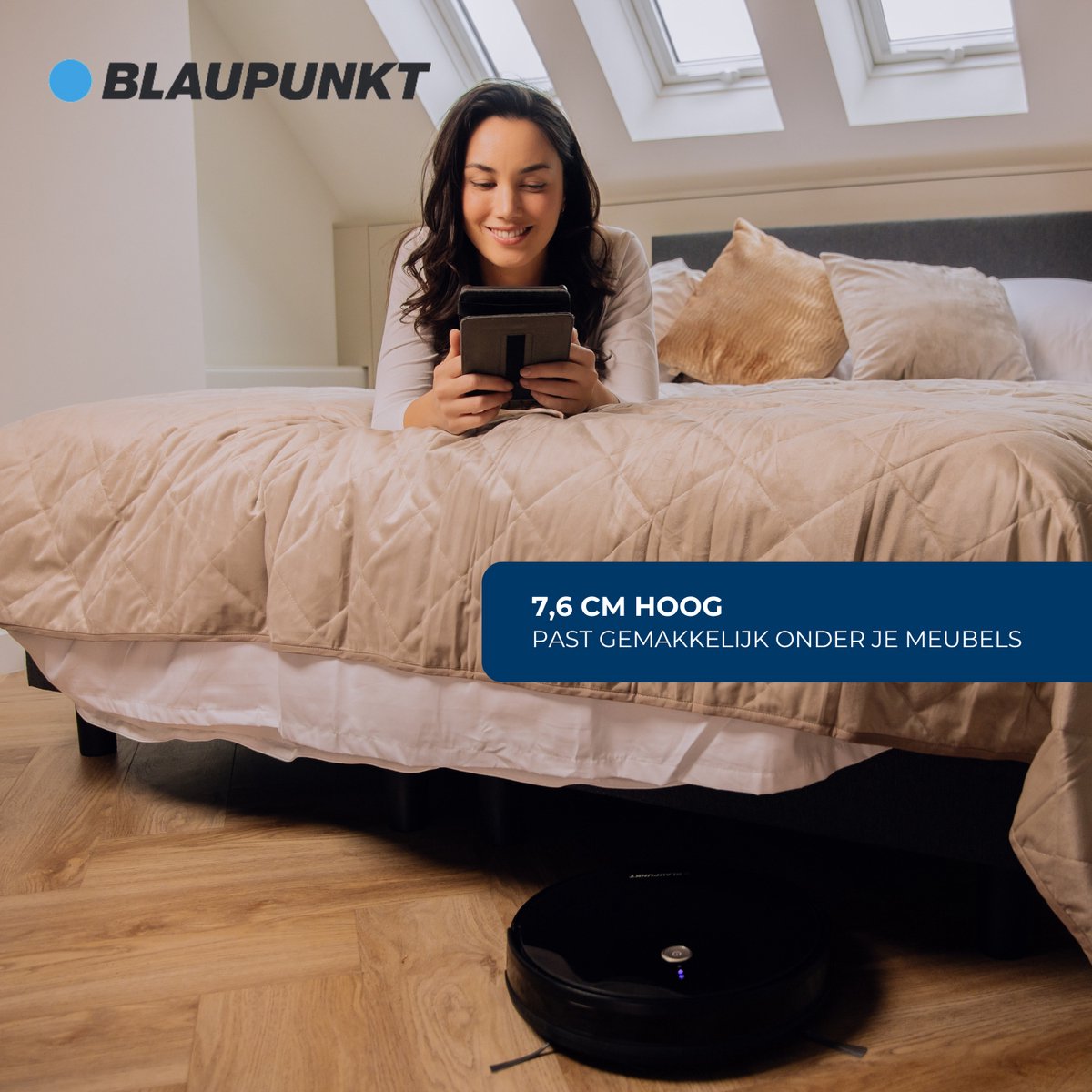 Blaupunkt Bluebot XBOOST BPK-VCBB1XB Robotstofzuiger
