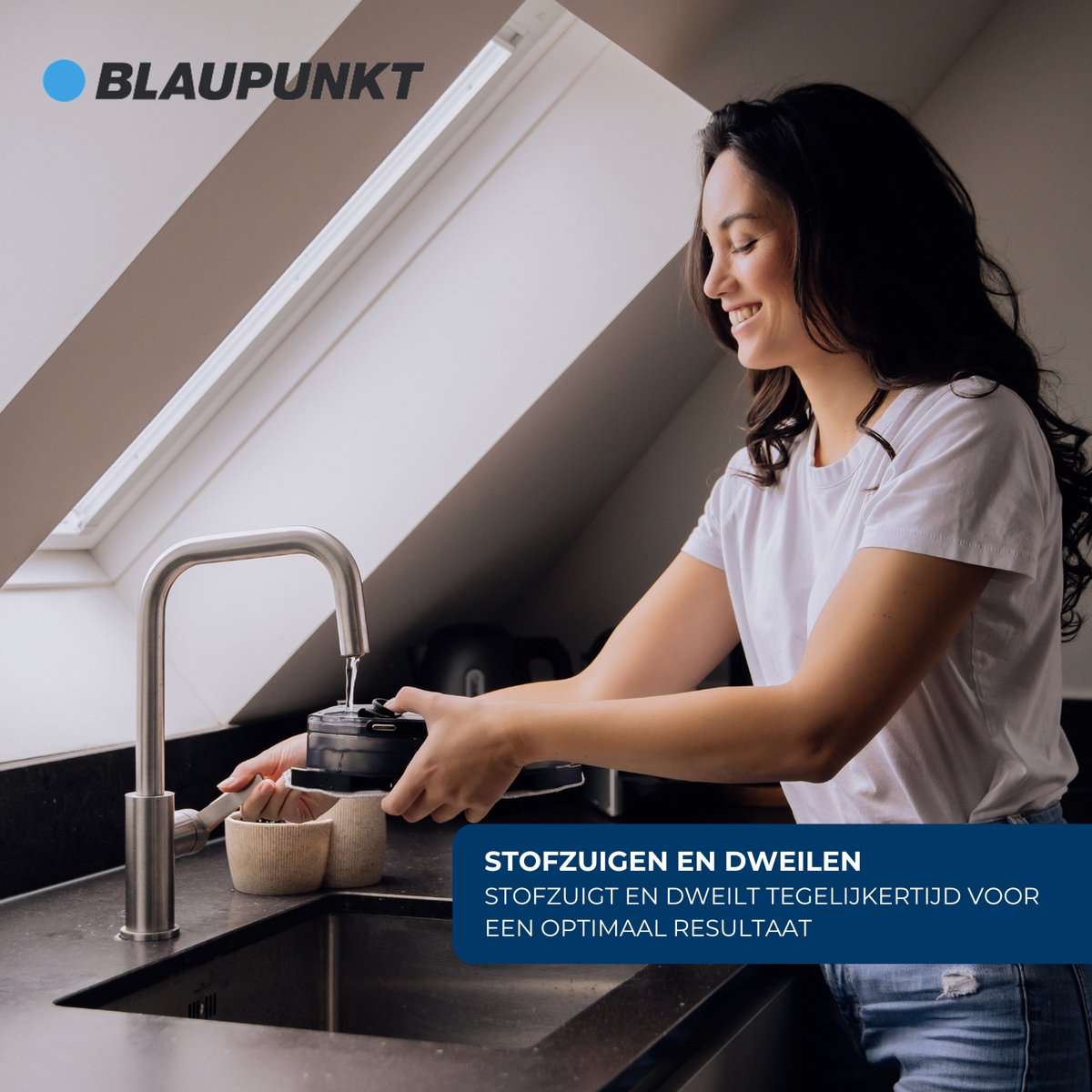 Blaupunkt Bluebot XBOOST BPK-VCBB1XB Robotstofzuiger