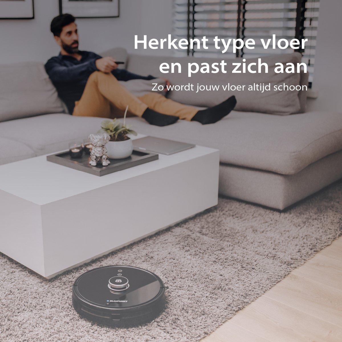 Blaupunkt Bluebot XTREME Robotstofzuiger met Dweilfunctie