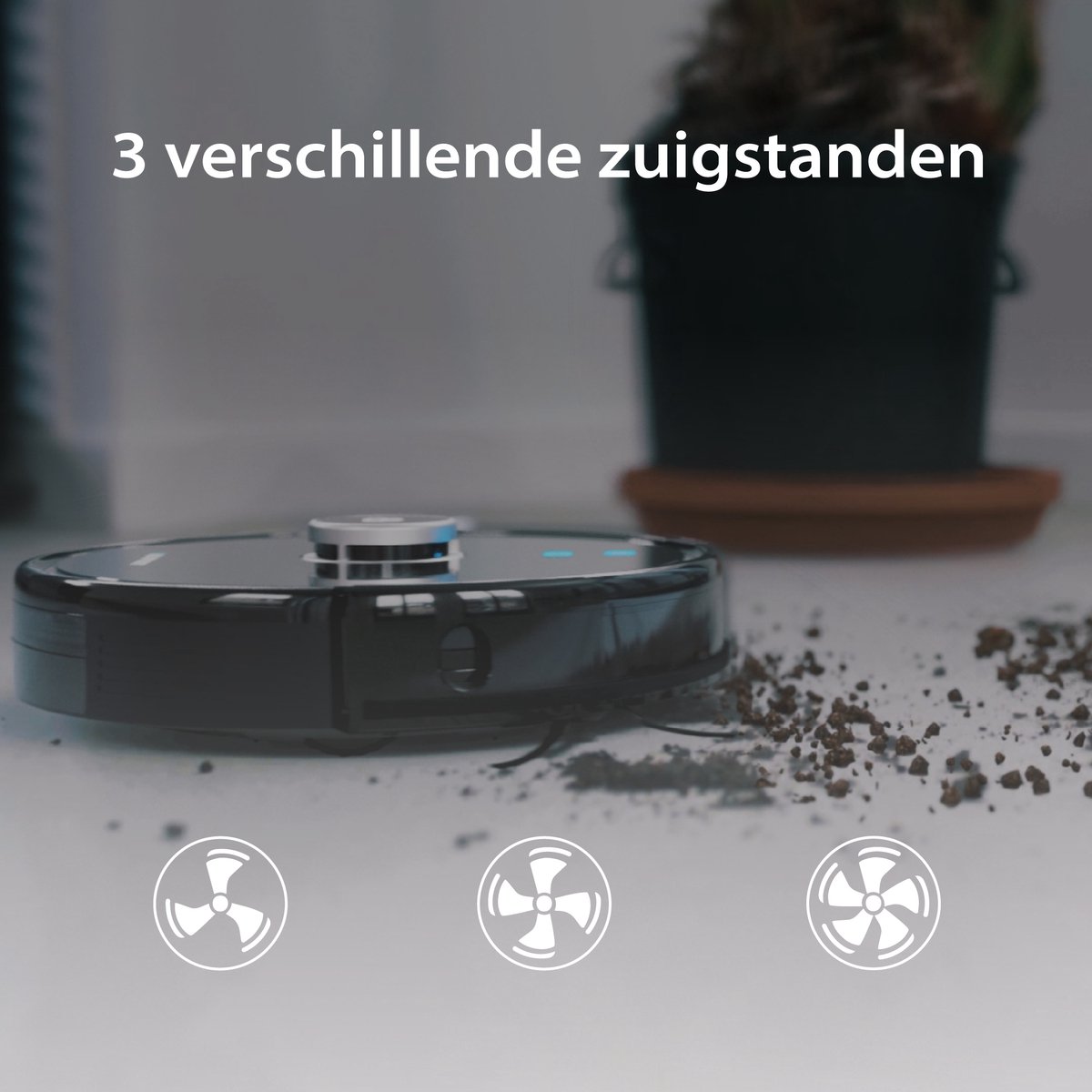 Blaupunkt Bluebot XTREME Robotstofzuiger met Dweilfunctie