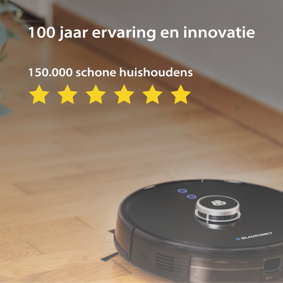 Blaupunkt Bluebot XTREME Robotstofzuiger met Dweilfunctie