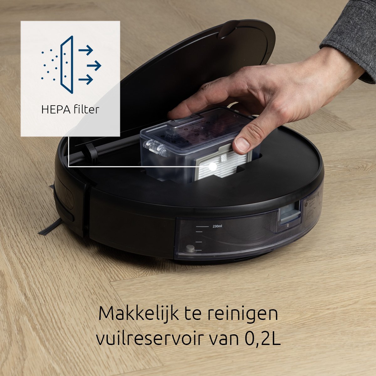 BluMill Robotstofzuiger met Dweilfunctie