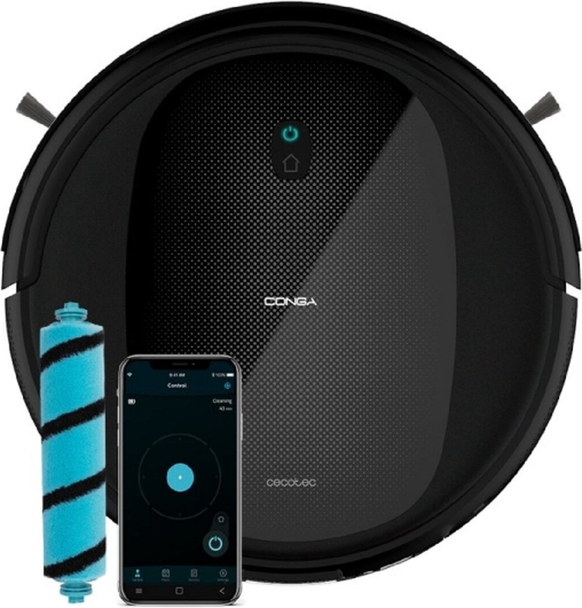 Cecotec Conga Flash Connected Robotstofzuiger 2500 mAh