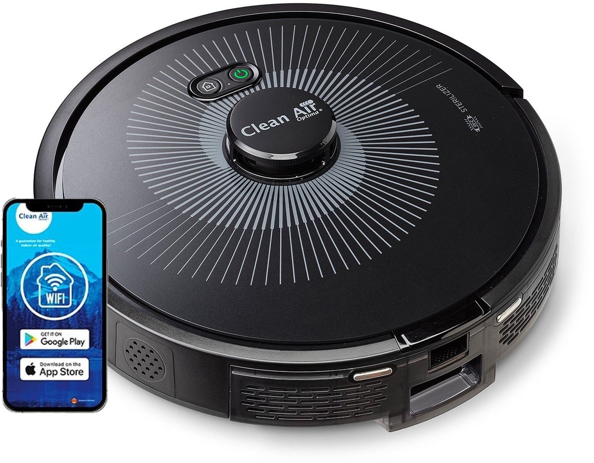 Clean Air Optima RVC-001B Smart Robotstofzuiger