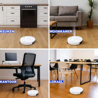 Cleanbuddy Pro Robbot - Robotstofzuiger