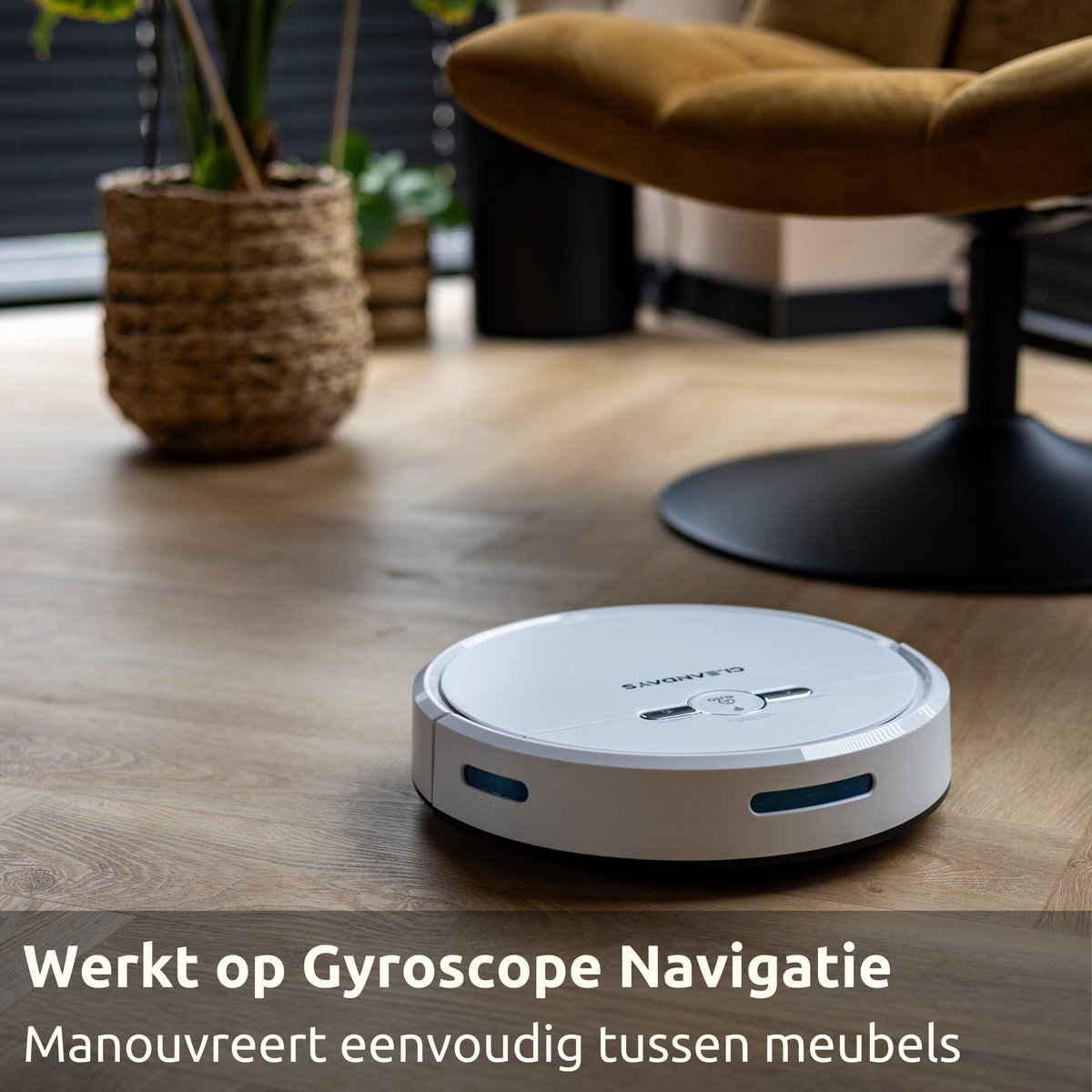 CleanDays D2-001 Robotstofzuiger met dweilfunctie