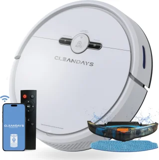 CleanDays D2-001 Robotstofzuiger met dweilfunctie