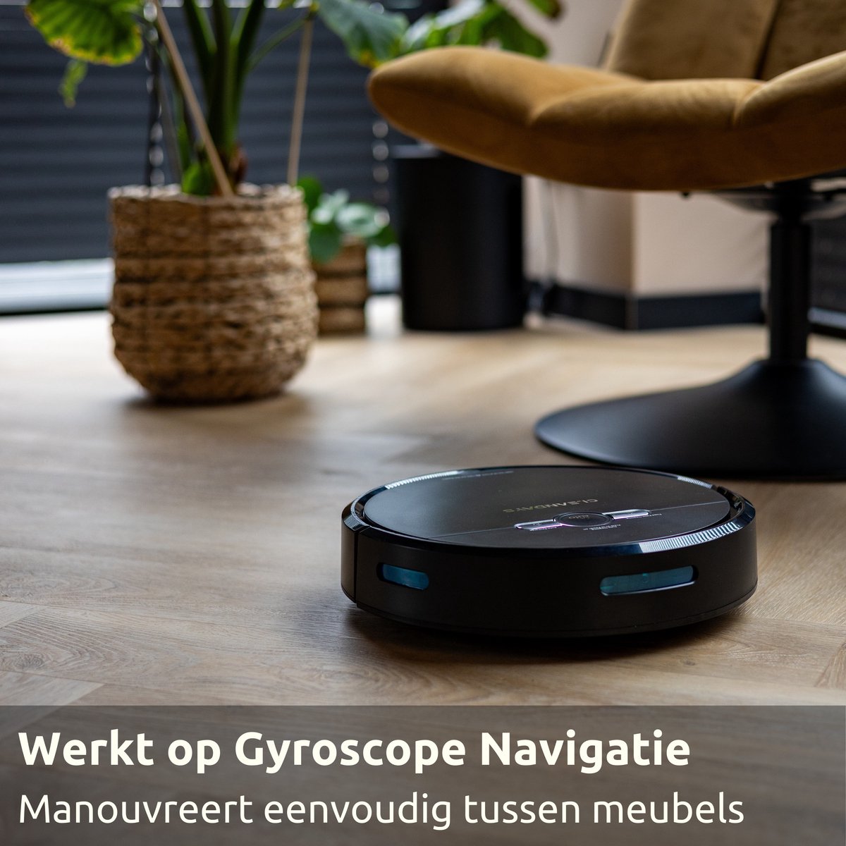 CleanDays D2-001 Robotstofzuiger met dweilfunctie