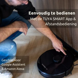 CleanDays XR-500 Lidar Robotstofzuiger met Dweilfunctie