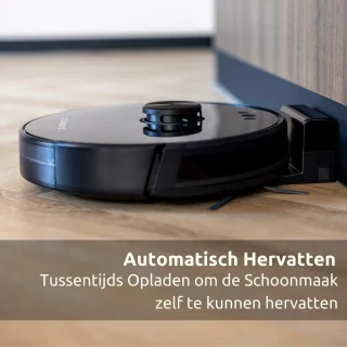 CleanDays XR-500 Lidar Robotstofzuiger met Dweilfunctie