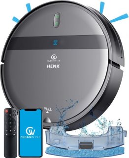 CleanWise Henk Robotstofzuiger met Dweilfunctie