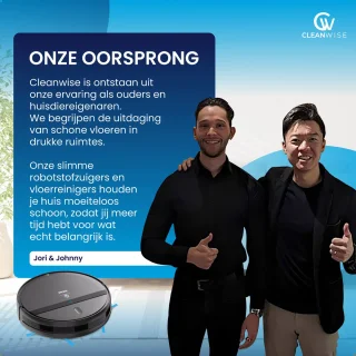 CleanWise Henk Robotstofzuiger met Onderhoudspakket