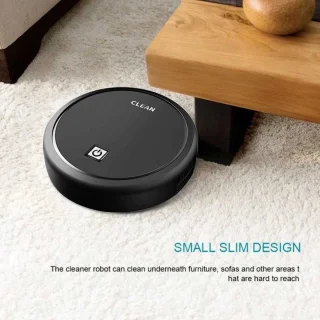 Compacte Robotstofzuiger met Desinfecterend Licht