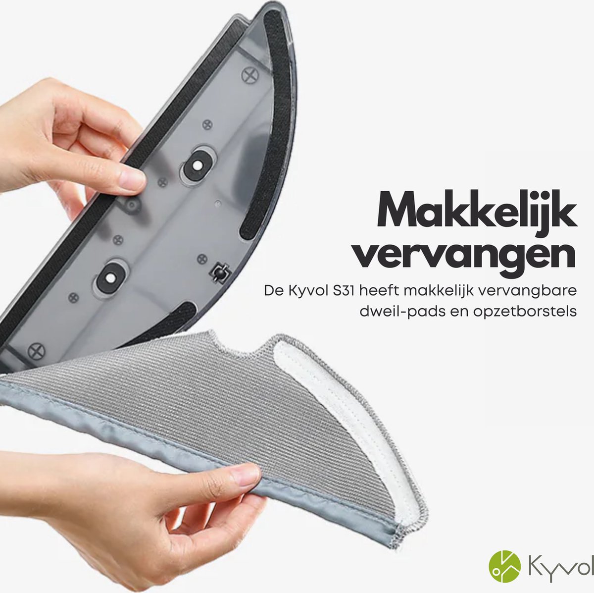 Cybovac S31 Robotstofzuiger Zwart