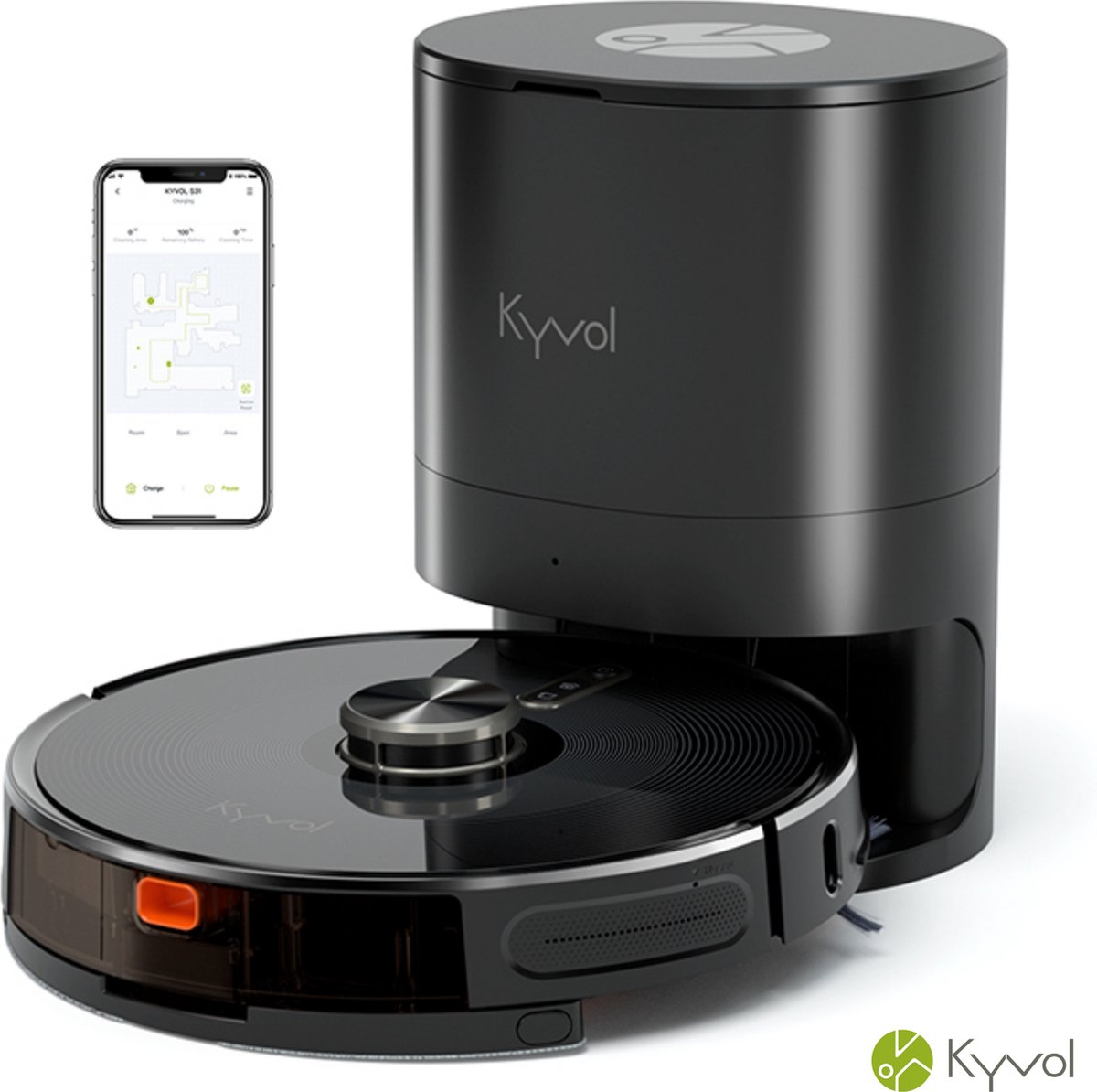 Cybovac S31 Robotstofzuiger Zwart