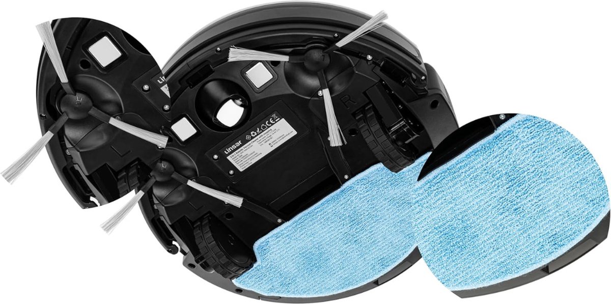 DailySupplies Dweilrobot Zwart