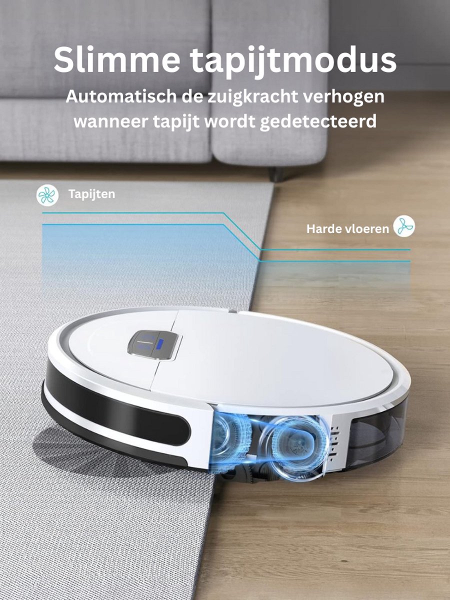 DailySupplies Robotstofzuiger Huisdieren met Laadstation