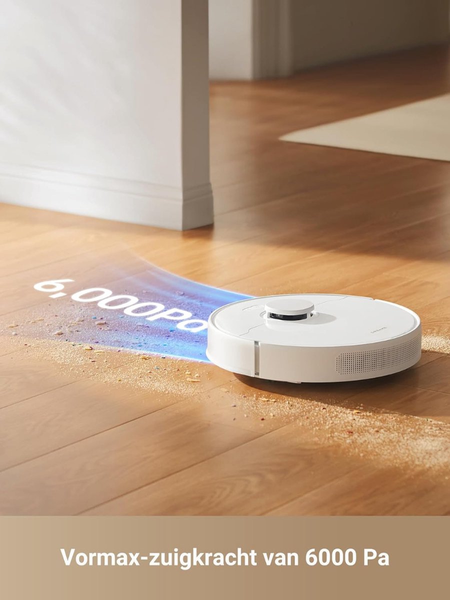 DailySupplies Robotstofzuiger met Laadstation Wit
