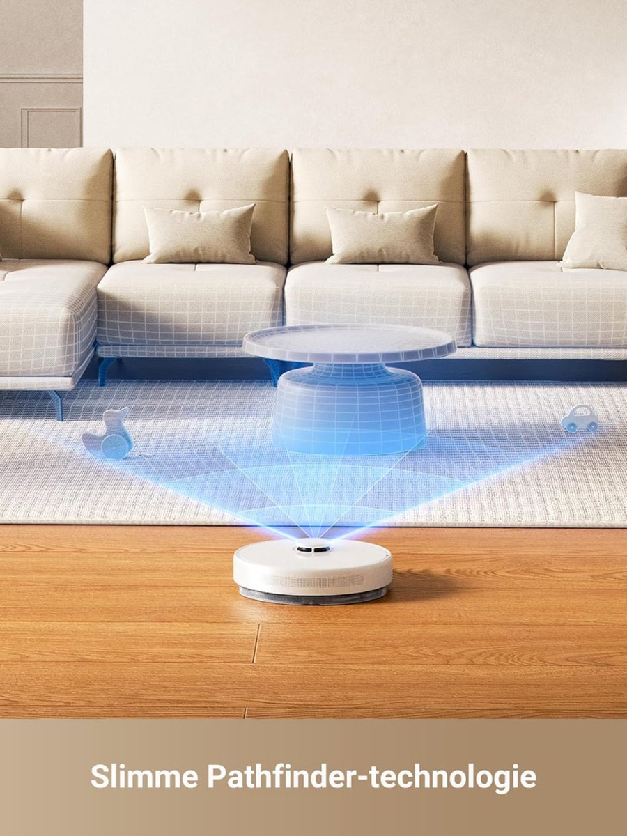 DailySupplies Robotstofzuiger met Laadstation Wit