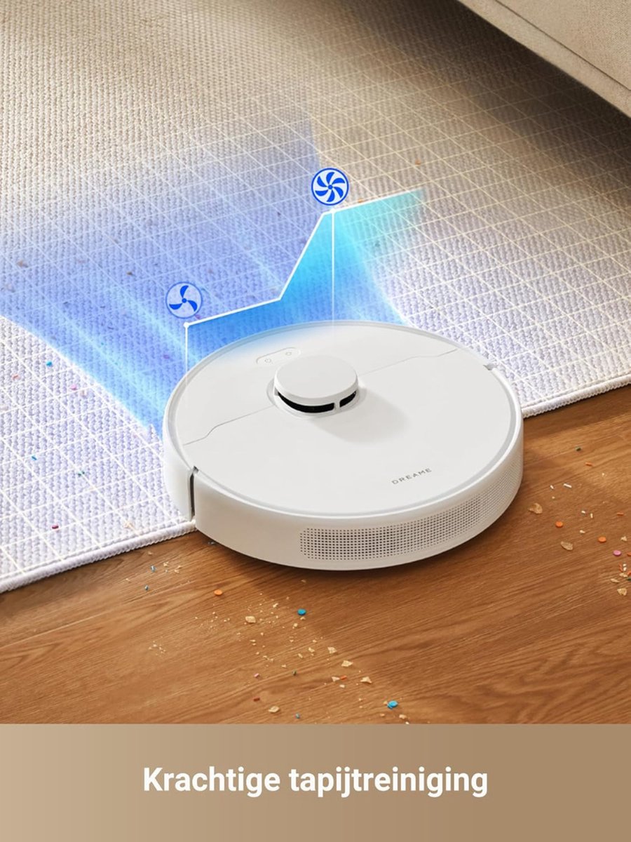 DailySupplies Robotstofzuiger met Laadstation Wit