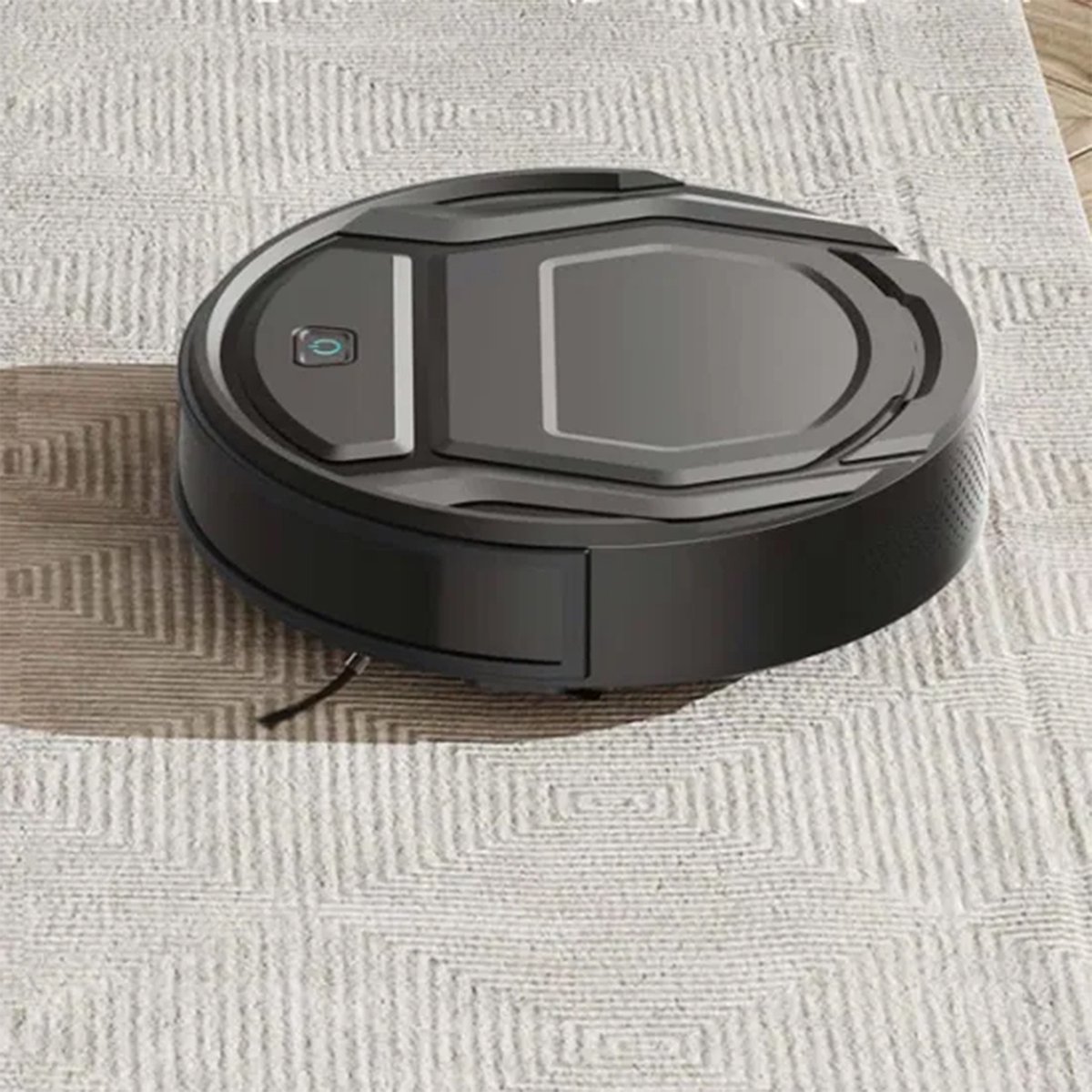 DailySupplies Robotstofzuiger met Laadstation Zwart