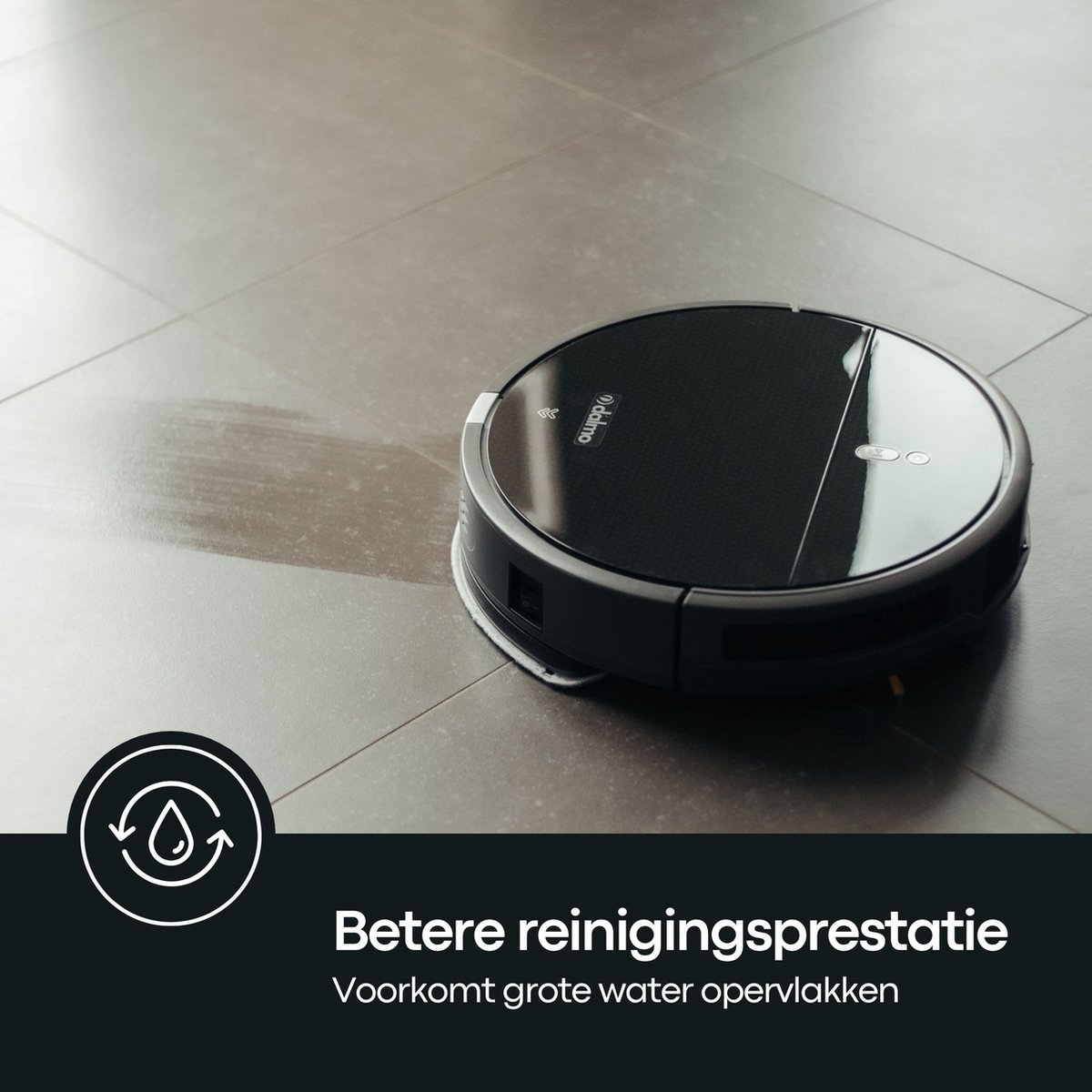 Dalmo BX5 Robotstofzuiger Zwart