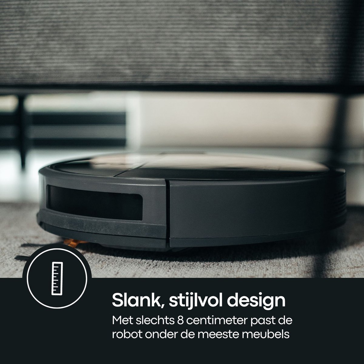 Dalmo BX5 Robotstofzuiger Zwart