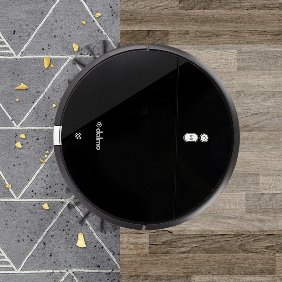 Dalmo BX5 Robotstofzuiger Zwart