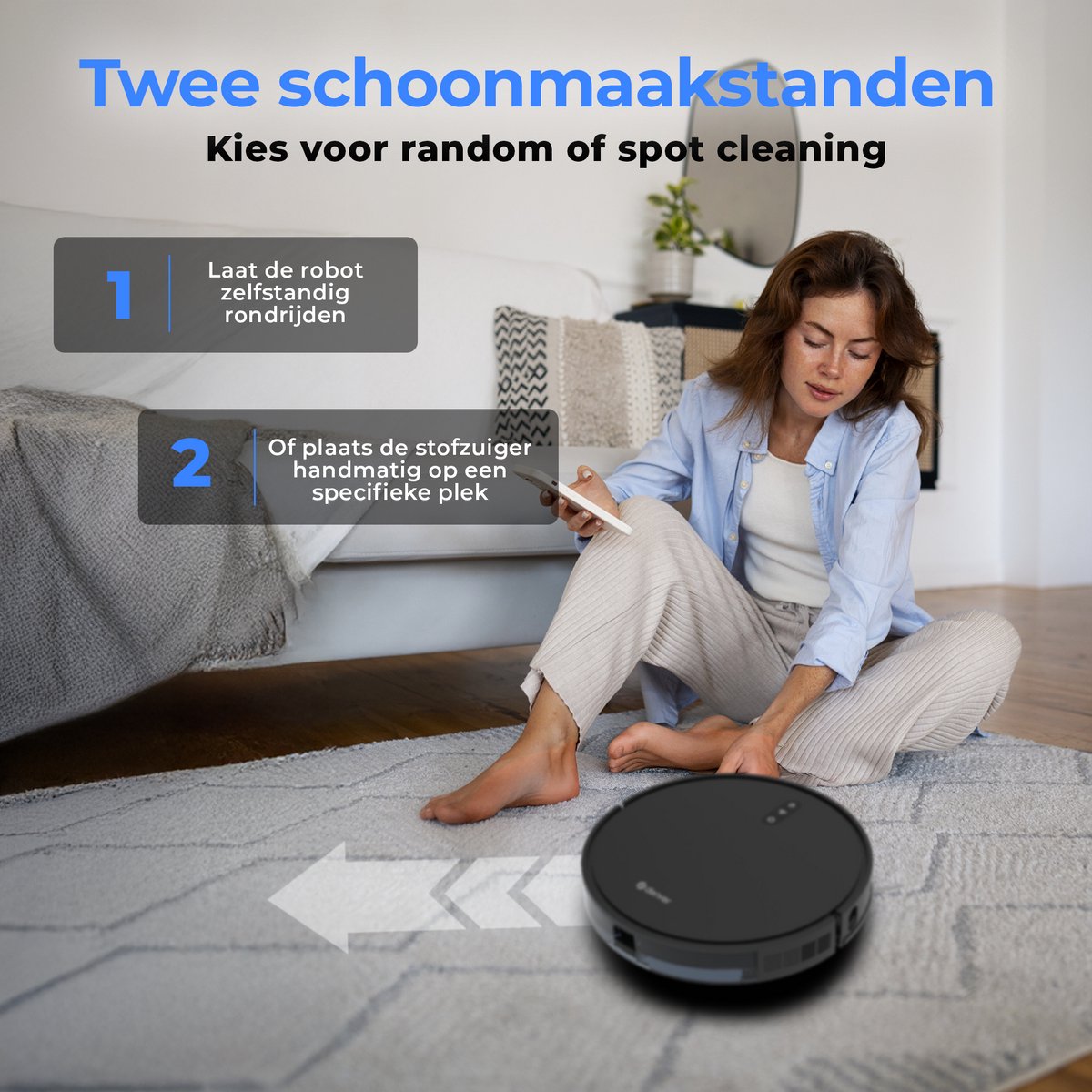 Denver RVC115 Robotstofzuiger met Laadstation