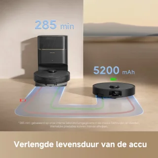Dreame D20 Pro Plus Robotstofzuiger - Zwart