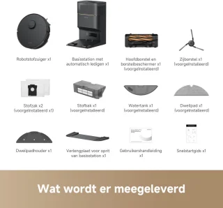 Dreame D20 Pro Plus Robotstofzuiger - Zwart