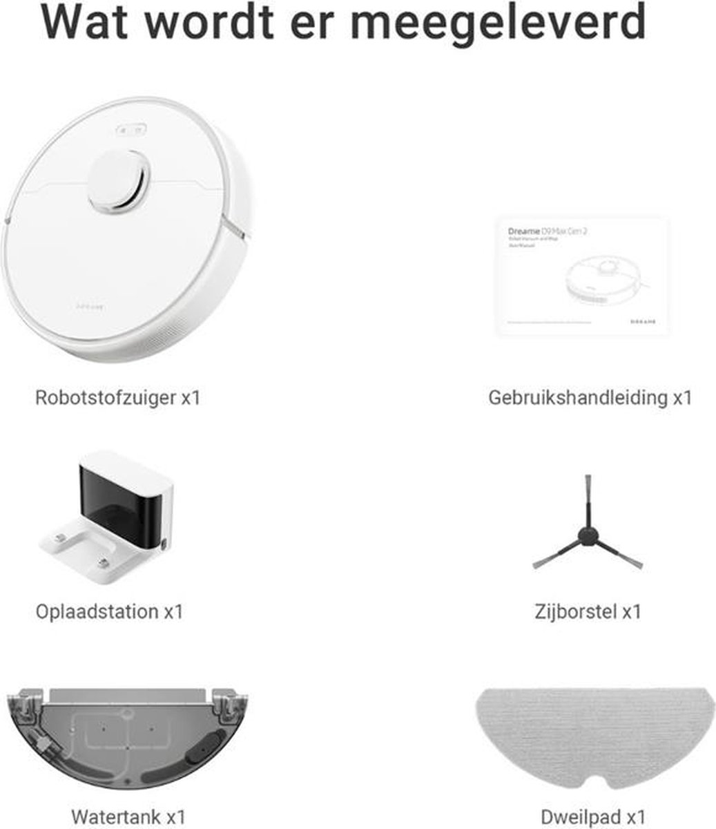 Dreame D9 Max 2nd Gen Robotstofzuiger