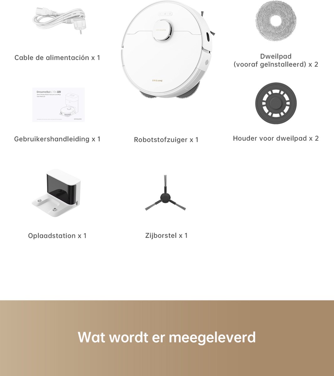 Dreame L10s Pro Gen 2 Robotstofzuiger