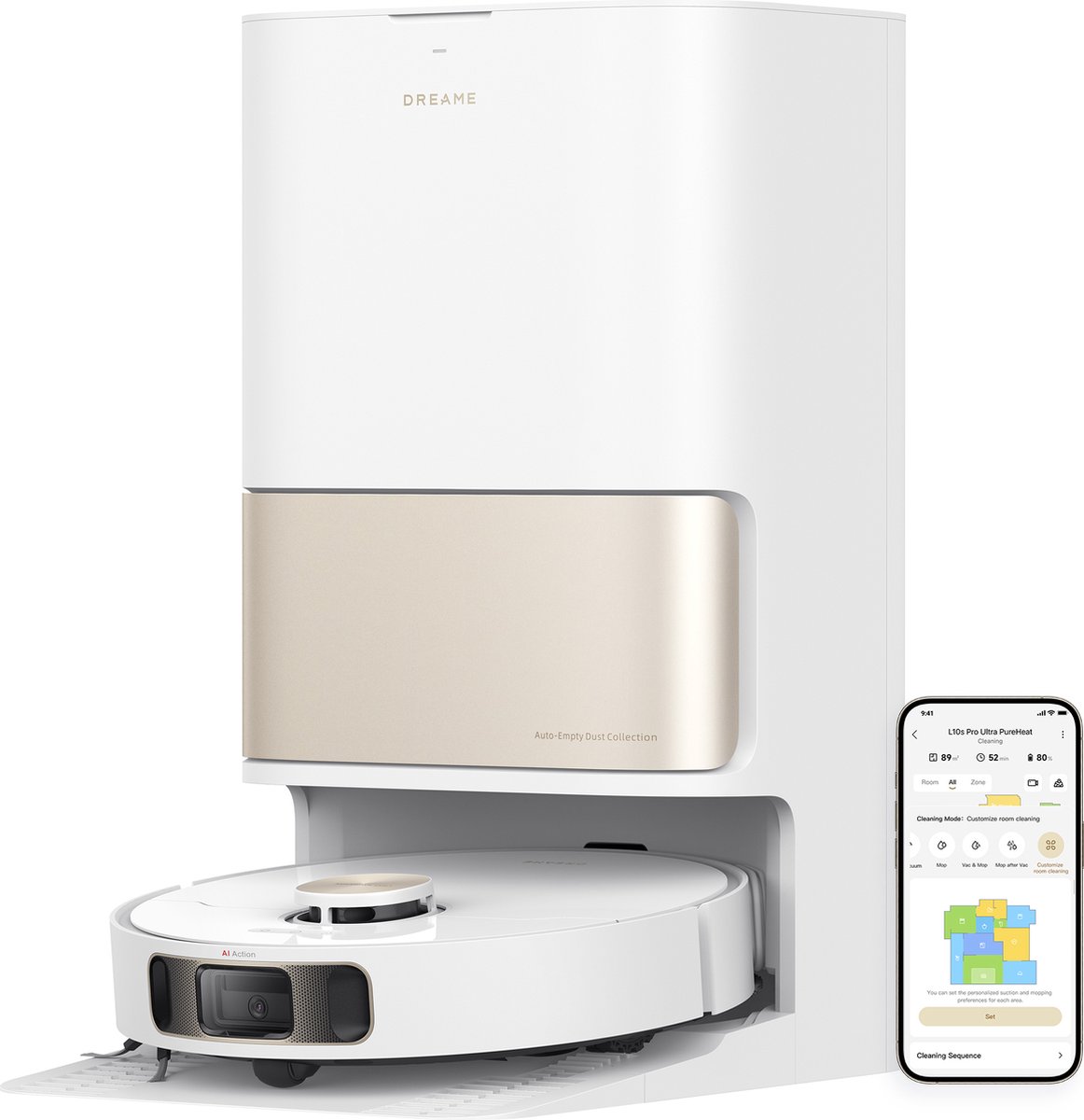 Dreame L10s Pro Ultra Heat Robotstofzuiger