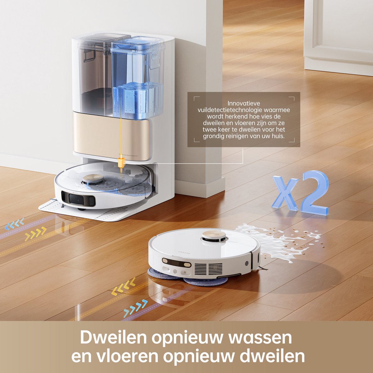 Dreame L10s Pro Ultra Heat Robotstofzuiger