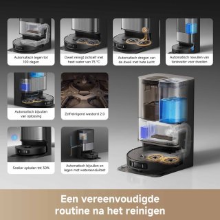 Dreame L40 Ultra AE Robotstofzuiger Zwart