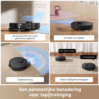 Dreame L40 Ultra AE Robotstofzuiger Zwart