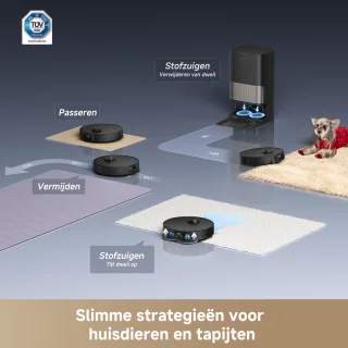 Dreame L40s Pro Ultra Robotstofzuiger Met Dweilfunctie