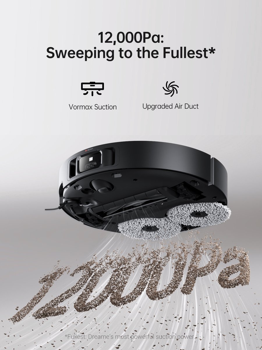 Dreame X40 Ultra Complete Robotstofzuiger Zwart