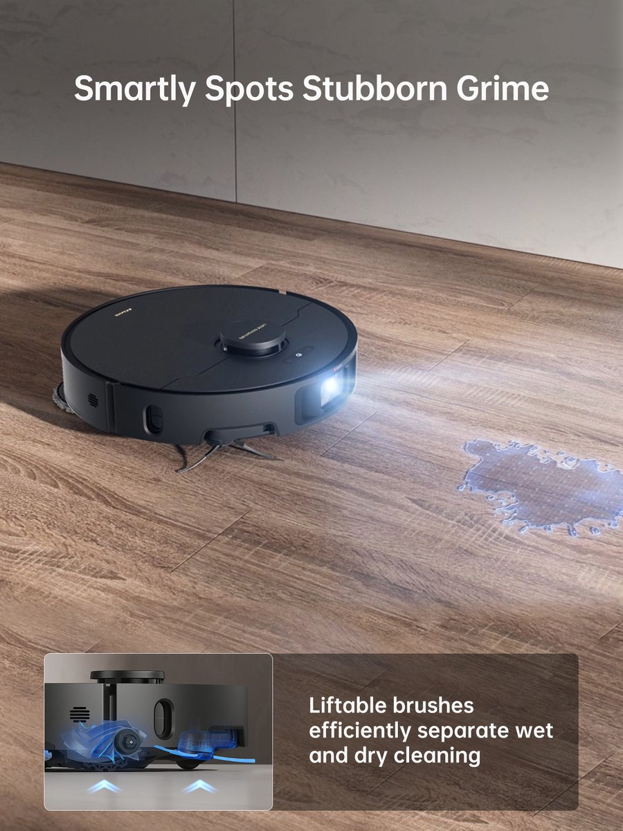 Dreame X40 Ultra Complete Robotstofzuiger Zwart