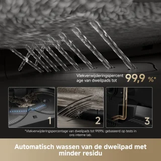Dreame X50 Master Robotstofzuiger met Dweilfunctie