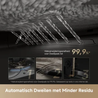Dreame X50 Ultra Complete Robotstofzuiger Zwart