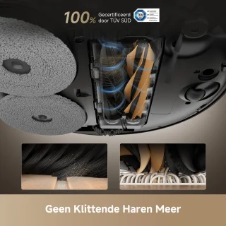 Dreame X50 Ultra Complete Robotstofzuiger Zwart