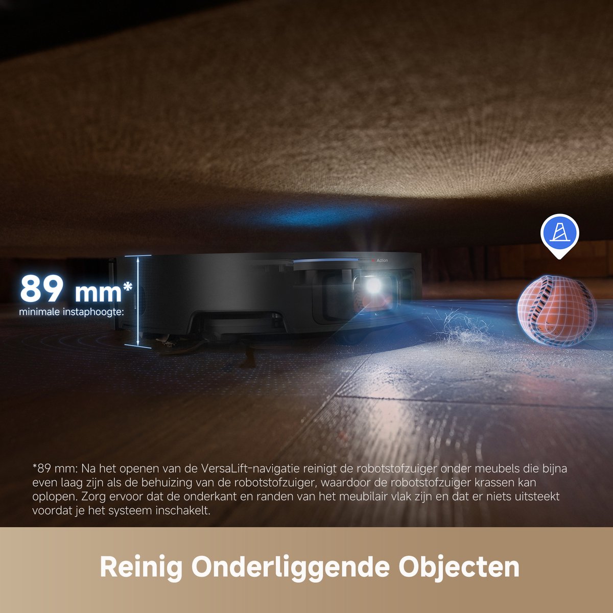 Dreame X50 Ultra Complete Robotstofzuiger Zwart