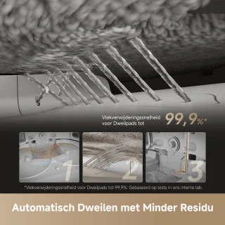 Dreame X50 Ultra Robotstofzuiger Wit